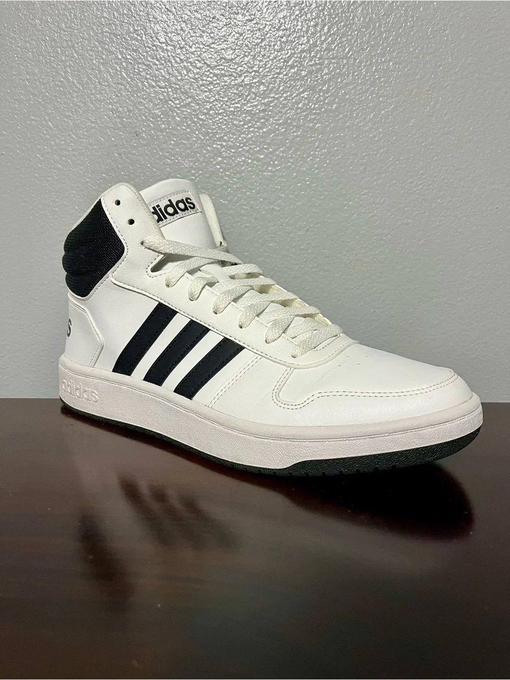 Adidas Men’s Hoops 2.0 Mid-Top Sneakers